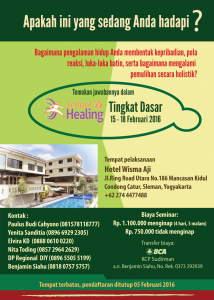 Brosur SOH Dasar Jogja Februari 2016